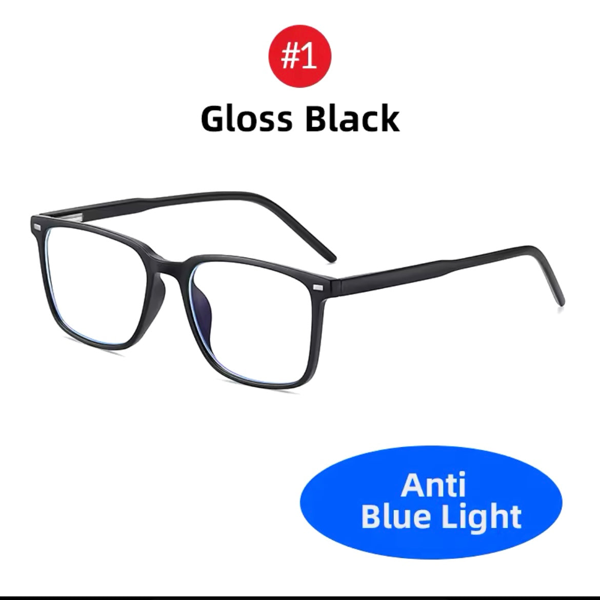 Square Anti Luce Blu